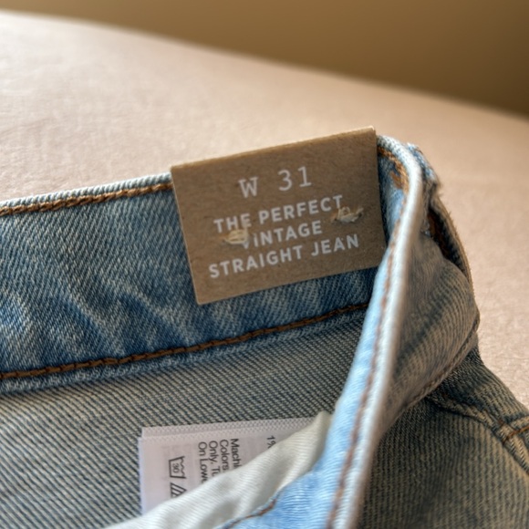 Madewell The Perfect Vintage Straight Jean - Picture 3 of 4